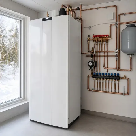 Bergvärme – installation i norra Sverige